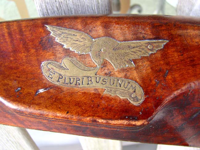 A Pennsylvania long rifle in original flintlock by Crupret Weaver of Lehigh County and dated 1834 — image 8